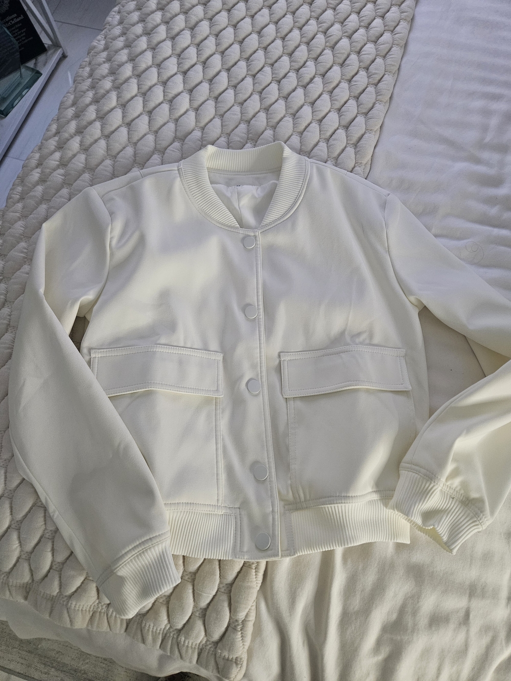 NWOT Stylish Bomber Jacket